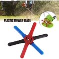 thumbnail image 3 of Plastic Edger Blade,10 Pcs,replace For Cordless Grass Trimmer Tool Set black, 3 of 5