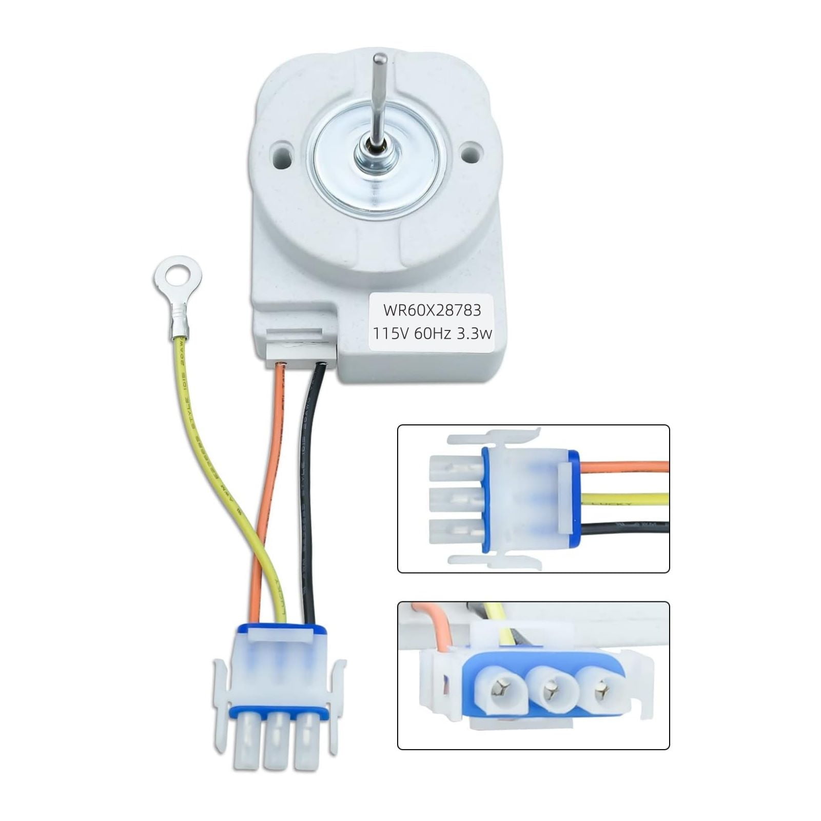 WR60X28783 Refrigerator Evapoartor Fan Motor for GE for Hotpoint WR60X31522 Part TAPDRA Spare Part