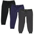 thumbnail image 1 of CHUANK GBH Pantalon de Jogging en Molleton Ajusté pour Garçon (P-TG) (Lot de 3), 1 of 4