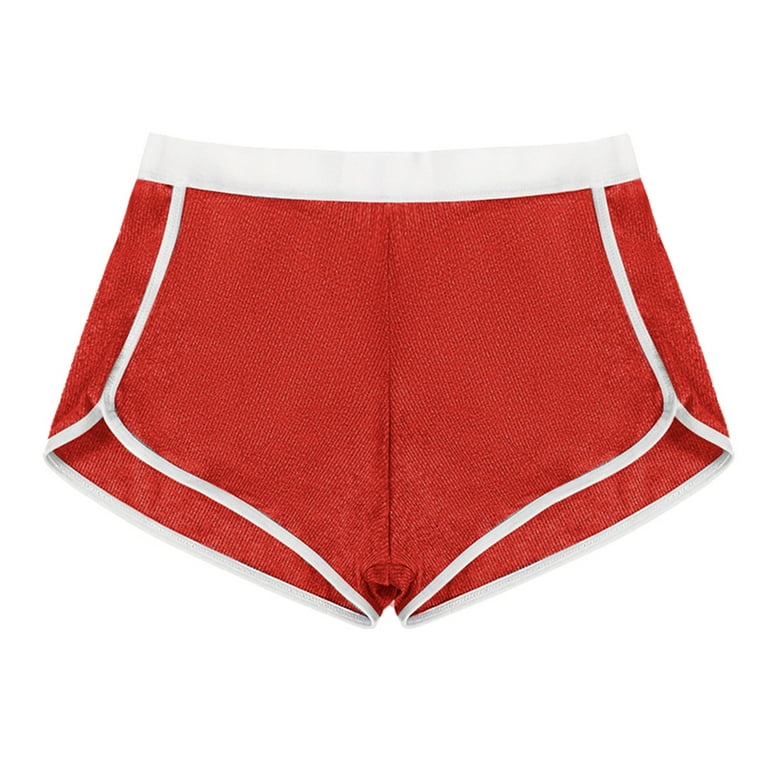 Women Boxers Shorts Cotton Striped Ladies Knickers Underwear