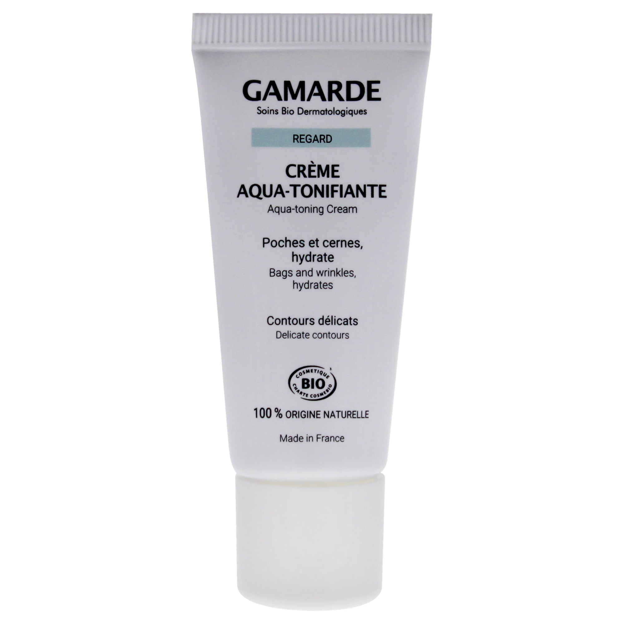 Gamarde Aqua-Tonifying Eye Cream, For Dark Circles and Wrinkles, 0.7 oz
