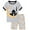 Gray Moon, variant on QEFJNO 2-9Y Kids & Toddler Girls Short Pajamas Pineapple 2 Piece Pjs Set Cotton Summer Sleepwear