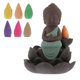 thumbnail image 2 of Home Fragrance Burner 1 Set Unique Shape Decoration 13x9cm Green Incense Holder, 2 of 4