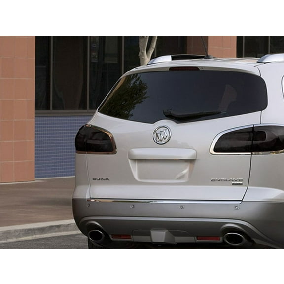 Rvinyl Tail Light Tint Covers Compatible with Buick Enclave 2008-2012 - Matte Smoke