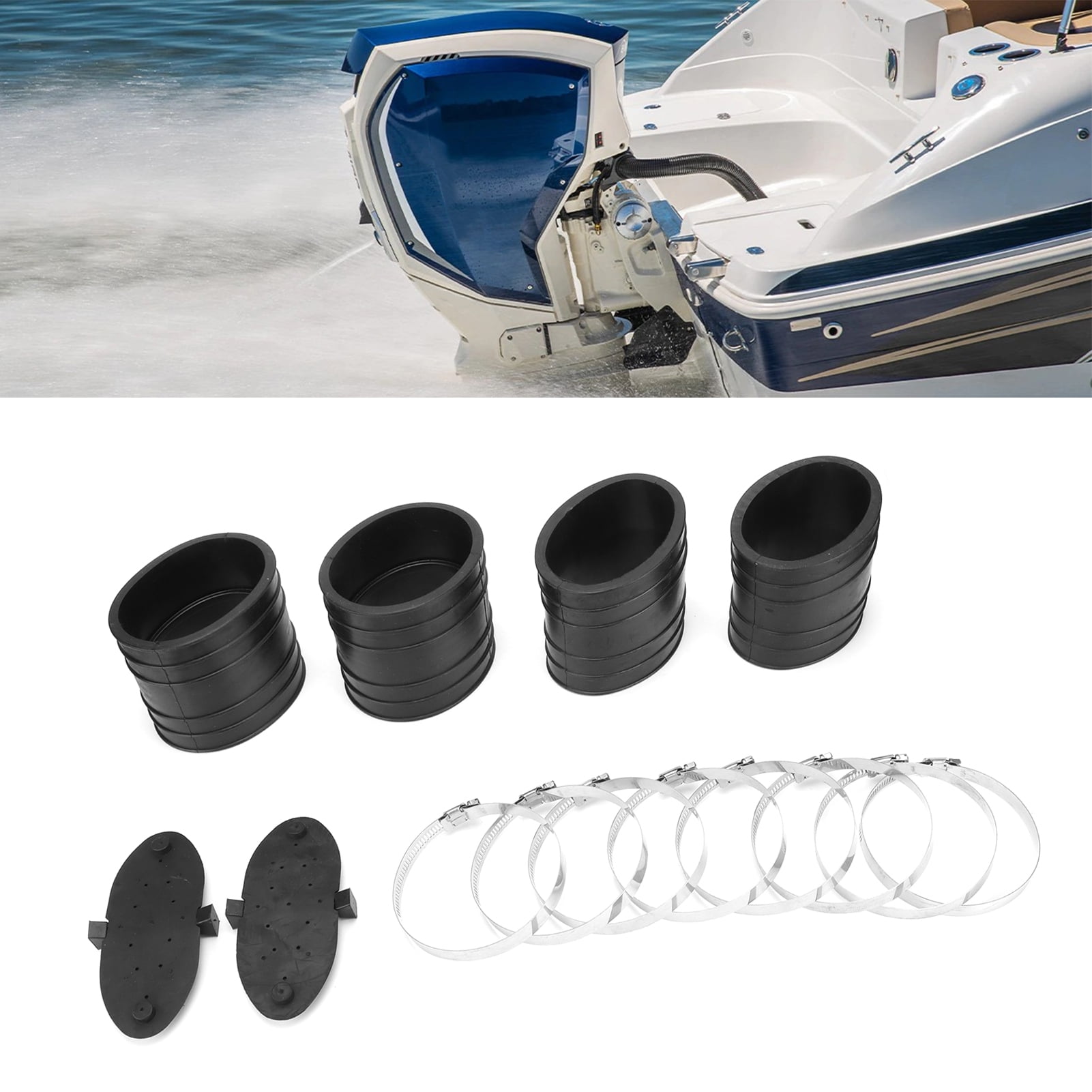 3214358001, Exhaust Bellow Rugged For Outboard
