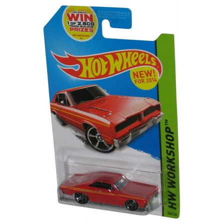 Hot Wheels HW Workshop (2013) Red 1974 Brazilian Dodge Charger Toy Car 240/250