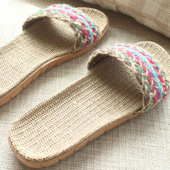 HOOWIFFY Comfortable Woman Slippers Assorted Colors Sturdy Durable Soles Spring Summer