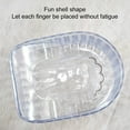 thumbnail image 6 of opvise Nail Soaking Bowl Transparent Textured Clean Fingertip Acrylic Soak Finger Manicure Bowl Women Accessories, 6 of 7