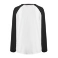thumbnail image 4 of Sudadera Para Mujer Sudaderas Con Cuello Redondo Festival de Moda Esqueleto Impreso Blusa de Manga Larga Cuello Redondo Suéter Informal Tops Sudaderas Odeerbi ODB132782, 4 of 6