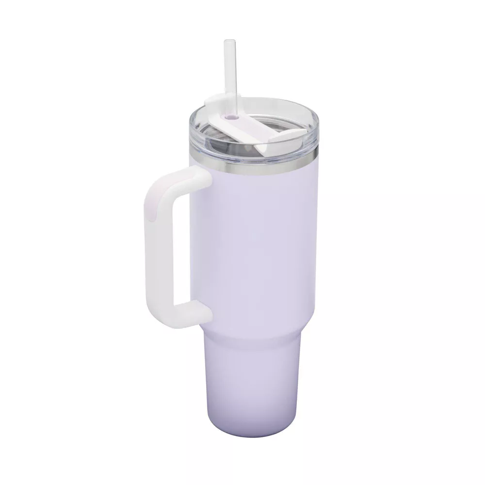 Stanley Dining | Stanley 40oz Stainless Steel H2.0 FlowState Quencher Tumbler Wisteria | Color: Purple | Size: Os | Create54807's Closet