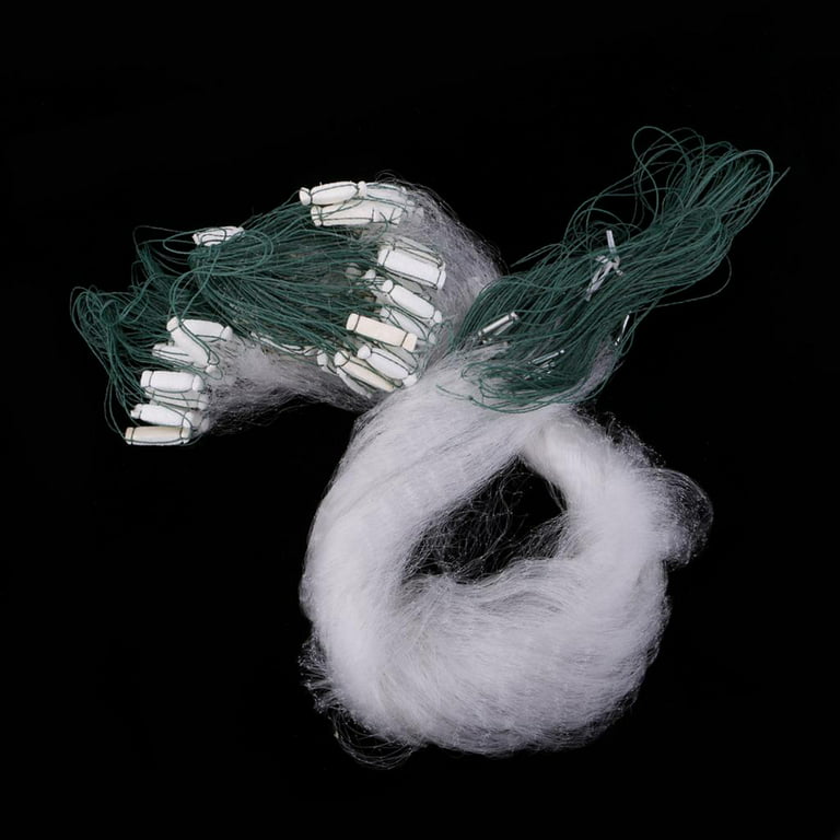 25m Monofilament Fishing Fish Gill Net with Float, Casting Nets for Fish