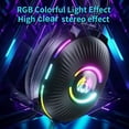 thumbnail image 4 of GJX Gaming Headsets with Microphone, Noise Canceling Wired Headphones with Colorful Led Light 7.1 Surround Sound Over-Ear Earphones for Pc Headset with Microphone for Pc, 4 of 8