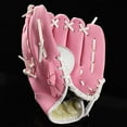 thumbnail image 5 of D GROEE Baseball Gloves Kids Teens Youth Durable Leather Softball Baseball Picher Mitt Left Hand Infielder Baseball Fielding Glove Outdoor Sports Training Practice Equipment, 5 of 7