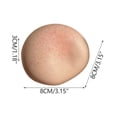 thumbnail image 3 of Roiihwy Bread Squish Toys, Slow Rebound Squeeze Stress Balls, Pink, 4.33", Stress Relief Sensory Toys, 3 of 8