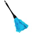 thumbnail image 1 of Plumero - Plumero de plumas de pavo, cepillo suave con mango negro, muebles para el hogar, teclado, herramientas de limpieza de automóviles, 1 of 6