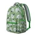 thumbnail image 2 of Stylish Small Backpack with Cartoon Chicken and Chick Designs, Lightweight Travel Backpack for School Use, 2 of 6