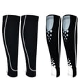 thumbnail image 3 of Unisex Sports Leg Protection Breathable Pressure Sleeve Running Football Basketball Warm Knee Socks Blue XL, 3 of 8