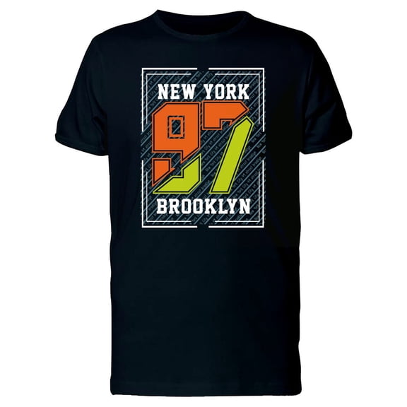 New York 97 Brooklyn Orange Tee Men's -Image by Shutterstock