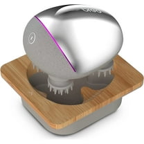 Breo Scalp Mini Pro Scalp Massager IPX7 Scratcher Detangler Kneading Bamboo Charging Base Natural  Care Therapy