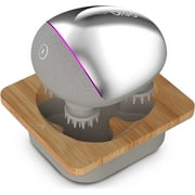 Breo Scalp Mini Pro Scalp Massager IPX7 Scratcher Detangler Kneading Bamboo Charging Base Natural Care Therapy