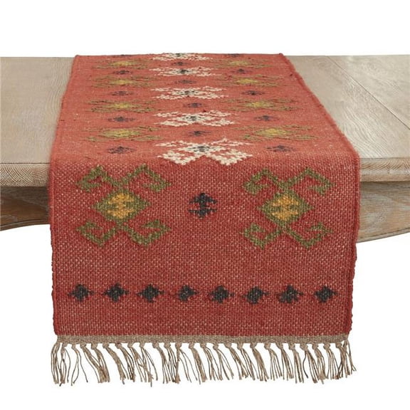 Rustic Charm Kilim Table Runner