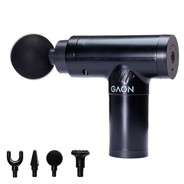 Pistola de Masaje Muscular Gaon GN-MG01 Eléctrica Negra