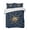 Gold, variant on Quilts Queen Size, Navy Blue Yellow Spring Floral Soft Comforter Bedding Set for Bed, Chic Blossoms Botanical Lightweight Quilted Bedspread with Pillow Cover(2 Pieces) for All Season, 90x96 Inch