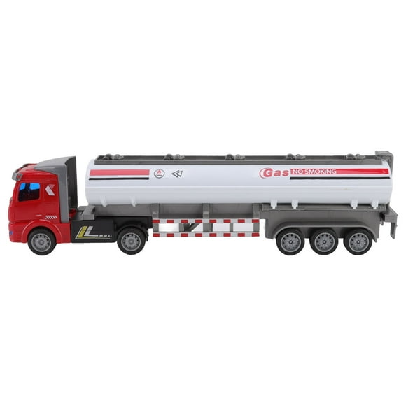Modèle de Camion à Rétrofriction 1/48 avec Roues, Jouet Éducatif de Semi-Remorque pour Enfants, Matériau ABS, pour Décoration et Jeu