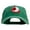 Kelly Green, variant on Halloween Eyeball Embroidered Unstructured Pigment Dyed Cotton Cap - Kelly Green OSFM