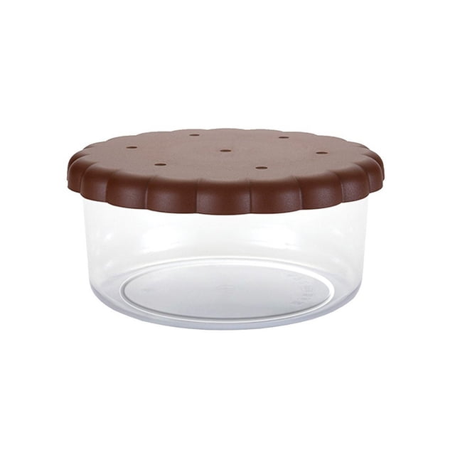 Contenedor PARA GALLETAS SNIPS REDONDO 19,5x9,5 cm FRESH SAVERS