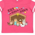 thumbnail image 4 of Inktastic Jesus is the Reason for the Season Christmas Nativity Boys or Girls Toddler T-Shirt, 4 of 5