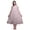 Pig Pink2, variant on White Butterfly Butterflies Printed Cotton Nightgowns For Women Sleeveless Gown Sleepwear Maxi Dress Large