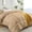Khaki-King, variant on Down Alternative Queen Comforter Duvet Insert All Season With Corner Tabs White Size 90x90inches