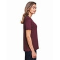 thumbnail image 3 of CORE365 CE111W Women's Fusion ChromaSoft™ Performance T-Shirt-Burgundy-M, 3 of 3