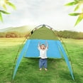 thumbnail image 5 of HongHeng Clearance Under $2.00 Camping Tent Beach Tent Camping Tent Tent Quick Release Tent Sun Shade Shelter for 5-8 Person with Protection Easy Set Up for Beach Picnic Finishing Outdoor, 5 of 9