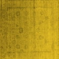thumbnail image 1 of Ahgly Company Indoor Square Oriental Yellow Industrial Area Rugs, 8' Square, 1 of 4