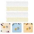 thumbnail image 1 of WEUVEB 100Ud Espaciadoras Metálicas Curvas Para De Joyería, 1 of 6