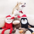 thumbnail image 2 of Zippypaws Holiday Crinkle - Squeaky Plush Dog Toy (Santa Large), 2 of 5