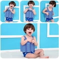 thumbnail image 3 of Maillot de Bain une Pièce de Flottaison pour Fille Garçon, Maillot de Bain avec Flottabilité Réglable, Maillot Flottant pour Enfant, Gilet de Sauvetage, Veste de Natation, 3 of 7