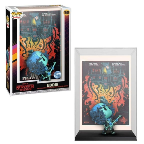Netflix Stranger Things by Funko Pop! Comic Covers Eddie Vinyl Figure, Exclusive, 375"