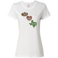 thumbnail image 3 of Inktastic I Love Texas Women's T-Shirt, 3 of 5