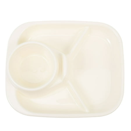 

TOYMYTOY 2Pcs House Divided Trays Food Plates Divided Plates Breakfast Plastic Plates