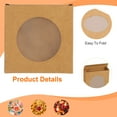 thumbnail image 3 of 16Pcs Cajas de Embalaje de Jabón 3.5 x 3.5 x 0.6 Pulgadas Caja de Jabón de Kraft para Panadería, Embalaje de Caramelos, Exhibición de Joyería (Marrón), 3 of 6