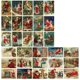 thumbnail image 1 of Tarjetas postales de deseos navideños divertidos, tarjetas de felicitación navideñas Vintage, 30 postales festivas únicas, regalo de Navidad Retro sin marcas, 1 of 4
