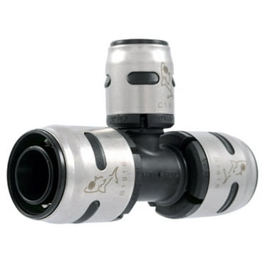 Sharkbite k412a Evopex Push-To-Connect Tee, 3/4" x 3/4" x 1/2", Each