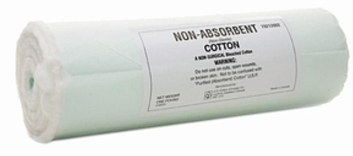 US Cotton Absorbent, Non Sterile, Cotton Roll 1 lb