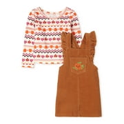 The Children's Place Toddler Girl Skirtall Set, Sizes 12M-5T