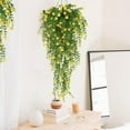 thumbnail image 5 of Soumake Artificial Eucalyptus Flower Realistic Home Wedding Garden Indoor Outdoor Wall Hanging Colorful Faux Flower Drooping Vines Garland Decoration Household, 5 of 8