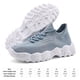 thumbnail image 4 of Zapatos Livianos para Deportivos Malla Cómodos Mujeres (luz 37) Azul, 4 of 9
