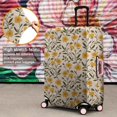 thumbnail image 4 of Yellow Green Leaf Flower Pattern Luggage Cover Fashion Suitcase Cover Baggage Covers Fit 25-28 Inch Luggage (Go Travel), 4 of 5